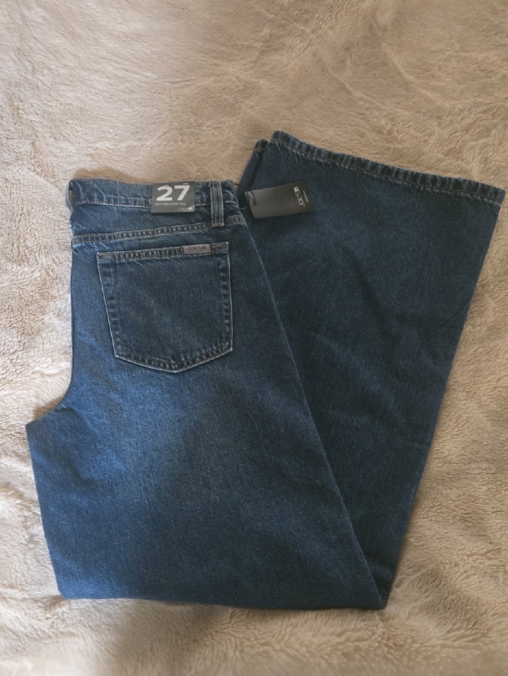 Joe's Jeans Women's Wide Leg Dark Blue Denim